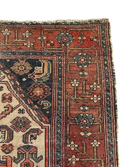 Handmade Antique Persian Rug Traditional Style Village Design - High Quality Wool 3'7 x 5'4 - I Got Rugs Handmade Antique Persian Rug Traditional Style Village Design - High Quality Wool 3'7 x 5'4 I Got Rugs Handmade Vintage I Got Rugs  1250.00