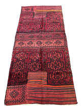 Load image into Gallery viewer, Hand-Knotted Vintage Persian Wool Rug Bakhtiari Style Red 3&#39;6 x 8&#39;3
