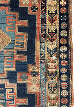 Load image into Gallery viewer, Hand-Knotted Antique Persian Wool Rug Tribal Design 4&#39;3 x 6&#39;1 Orange
