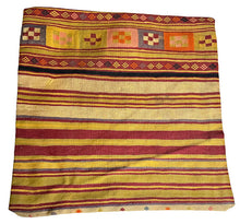 Load image into Gallery viewer, Handmade Vintage Turkish Pillow Cover 21&quot; x 21&quot;
