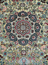 Load image into Gallery viewer, Handmade Vintage Silk Rug Persian Oriental Design 3&#39; x 5&#39;
