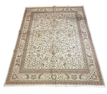 Load image into Gallery viewer, Handmade Vintage Wool Rug Persian Oriental Design 7&#39;10 x 9&#39;11
