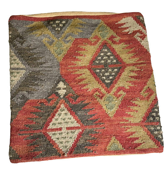 Handmade Vintage Turkish Pillow Cover 18