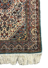 Load image into Gallery viewer, Handmade Vintage Silk Rug Persian Oriental Design 3&#39;1 x 5&#39;
