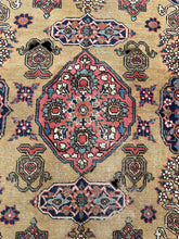 Load image into Gallery viewer, Handmade Vintage Wool Rug Colorful Persian Kerman Floral Design 2&#39;11 x 4&#39;9
