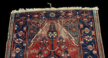 Load image into Gallery viewer, Antique Handmade Wool Rug Unique Persian Oriental Design Bold Colors 3&#39;6 x 6&#39;3
