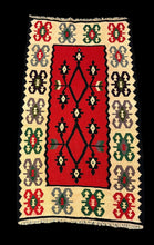 Load image into Gallery viewer, Handmade Vintage Wool Rug Colorful Turkish Kilim Geometric Design 2&#39;5 x 4&#39;3
