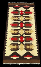 Load image into Gallery viewer, Handmade Vintage Wool Rug Multicolor Turkish Kilim Tribal Design 2&#39;4 x 4&#39;9
