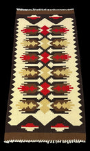 Load image into Gallery viewer, Handmade Vintage Wool Rug Multicolor Turkish Kilim Tribal Design 2&#39;4 x 4&#39;9
