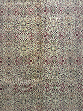 Load image into Gallery viewer, Handmade Vintage Wool Rug Colorful Turkish Floral Design 6&#39;4 x 9&#39;9 *Repaired*
