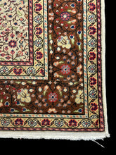 Load image into Gallery viewer, Handmade Vintage Wool Rug Colorful Turkish Floral Design 6&#39;4 x 9&#39;9 *Repaired*
