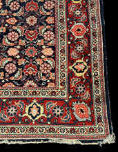 Load image into Gallery viewer, Unique Handmade Vintage Wool Rug Colorful Persian Floral Pattern 4&#39;4 x 5&#39;10
