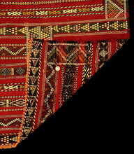 Load image into Gallery viewer, Beautiful Handmade Vintage Wool Rug Moroccan Berber Red Tribal Design  3&#39;2 x 5&#39;1
